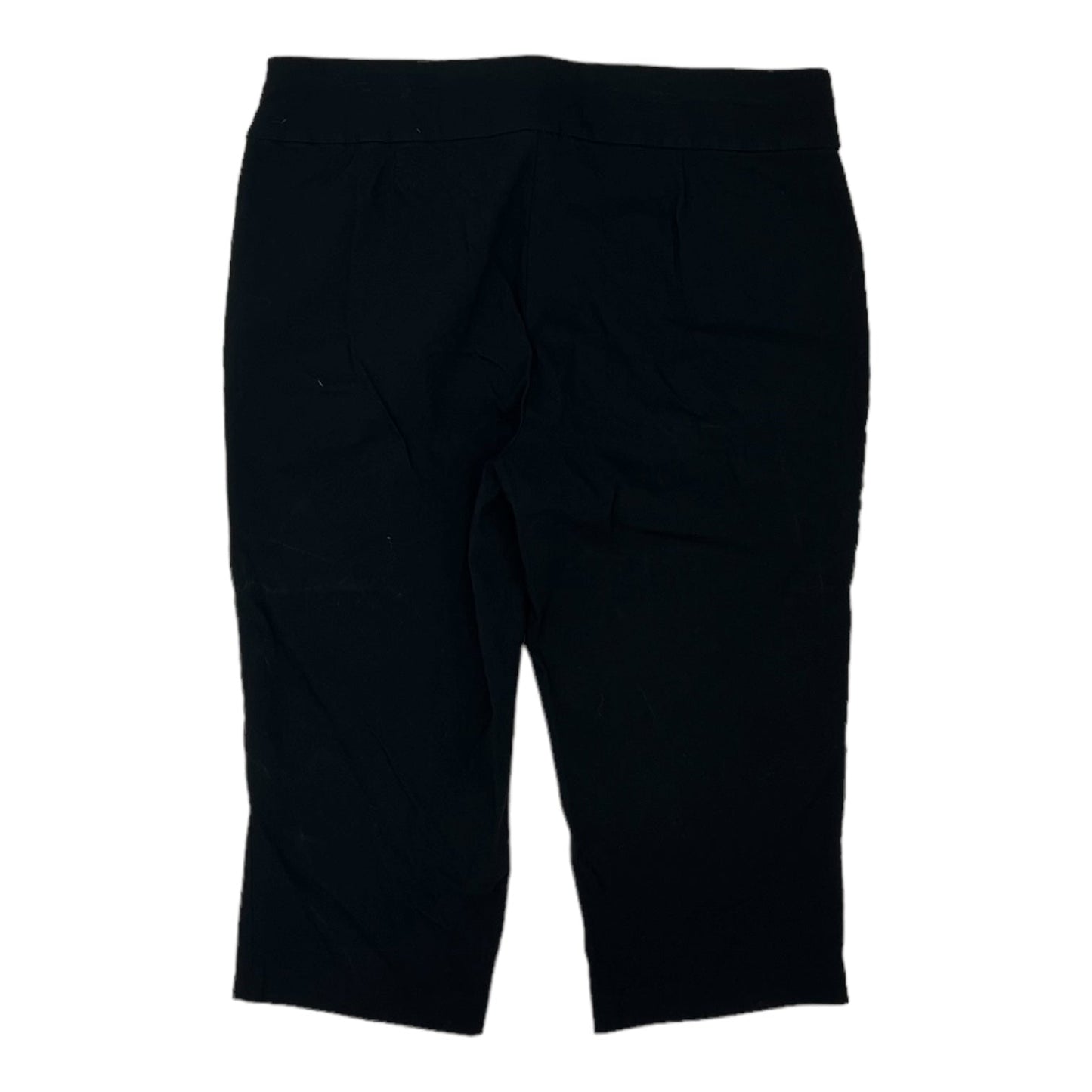 BLACK PANTS CROPPED by CHRISTOPHER AND BANKS Size:14