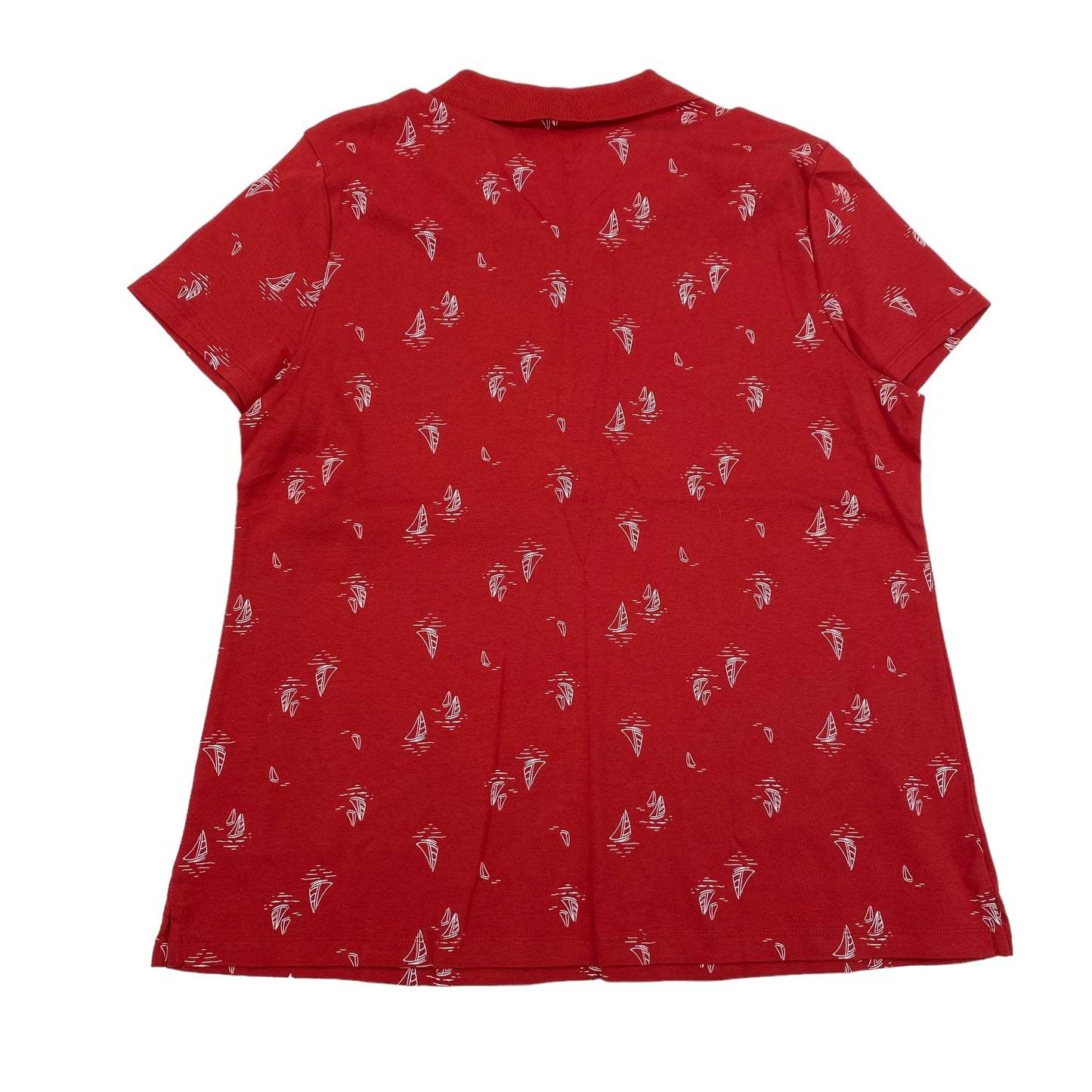 RED TOP SS by CROFT AND BARROW Size:XL