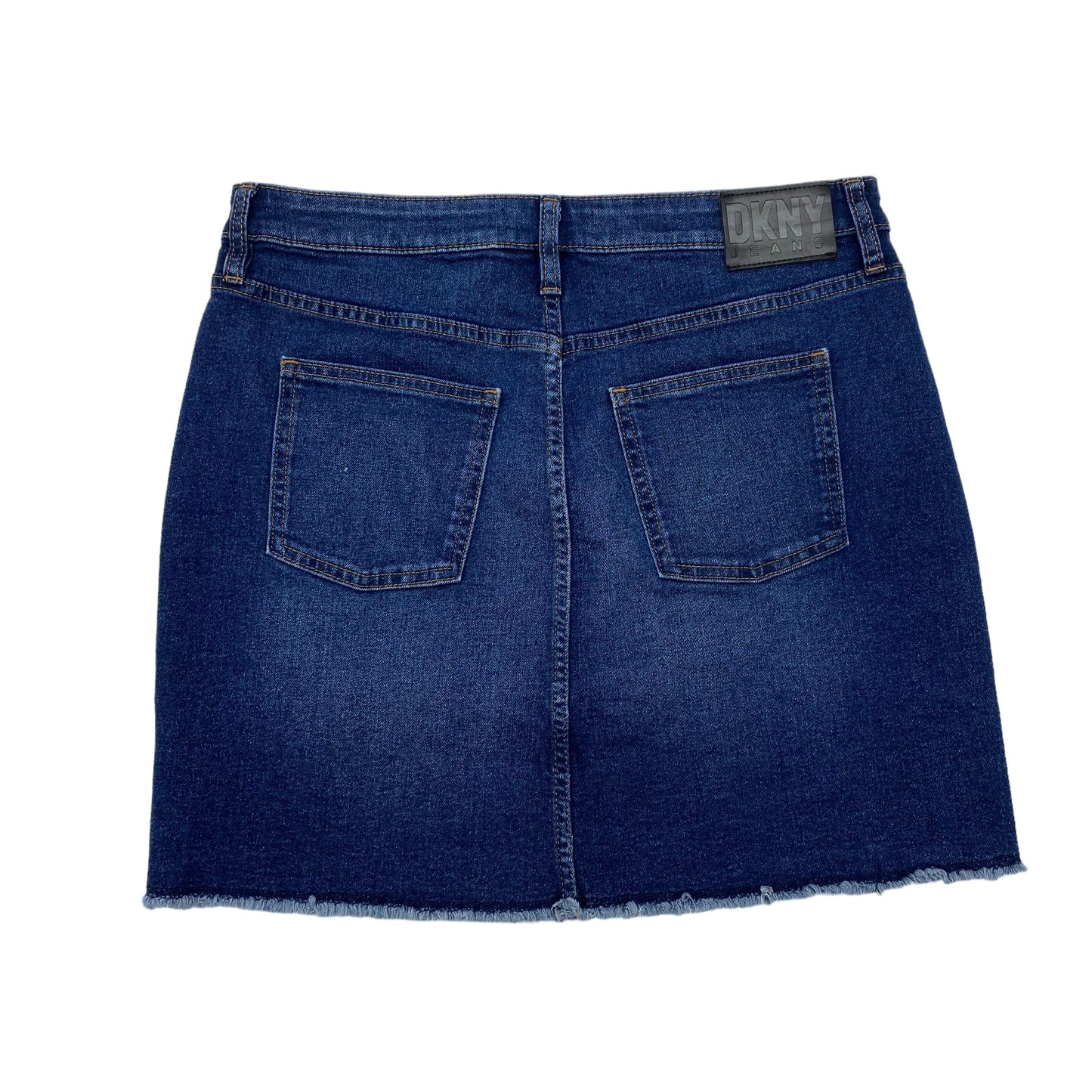 BLUE DENIM SKIRT MINI & SHORT by DKNY Size:10