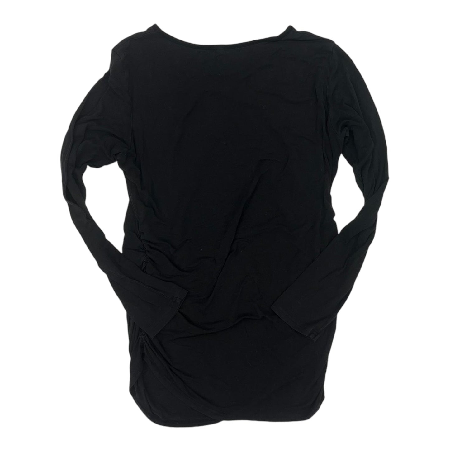 Mat Top Ls By Clothes Mentor In Black, Size:L