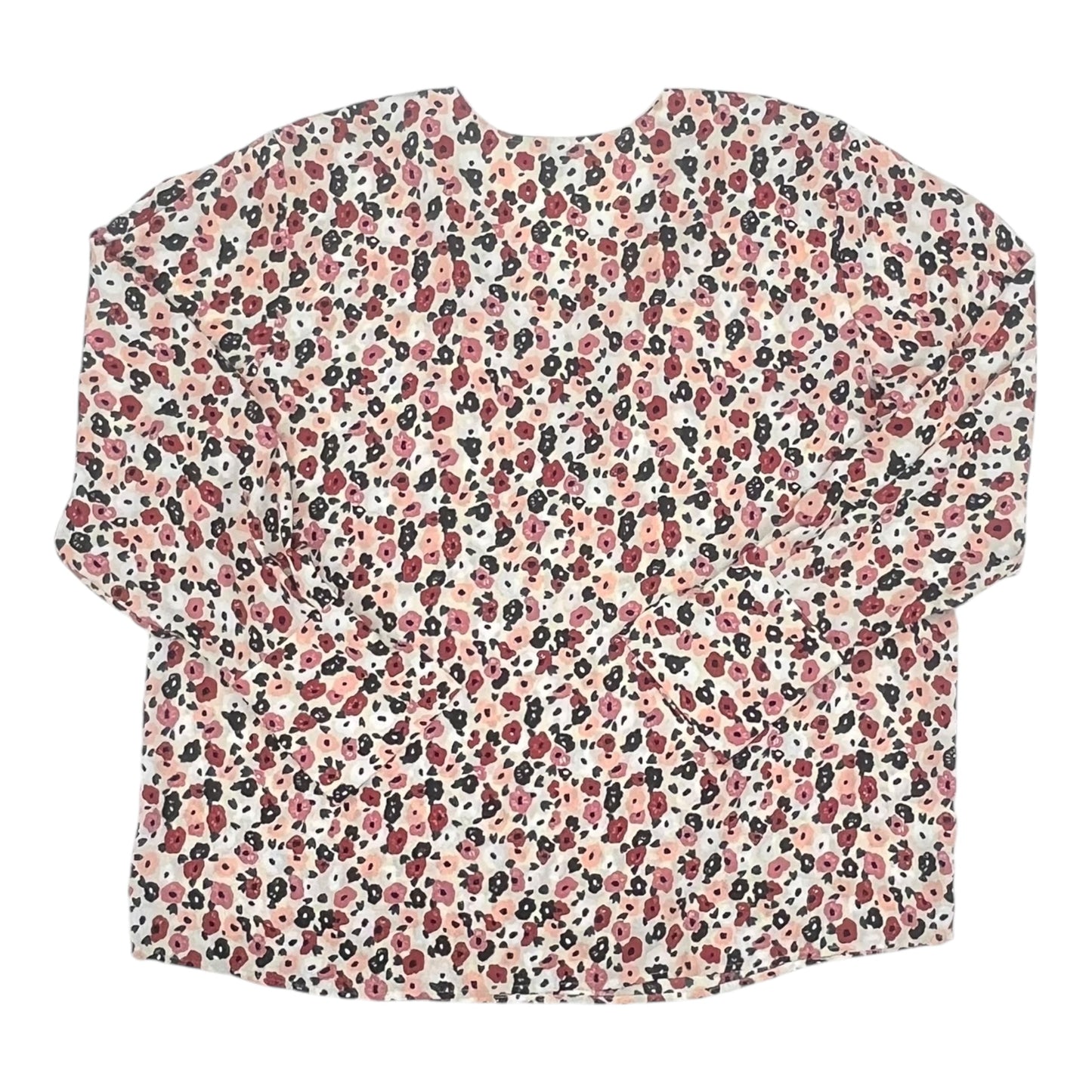 Top Ls By Ann Taylor In Floral Print, Size:Xl