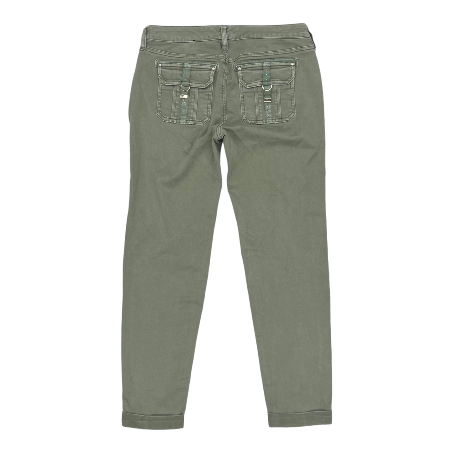 Jeans Skinny By White House Black Market In Green Denim, Size:0