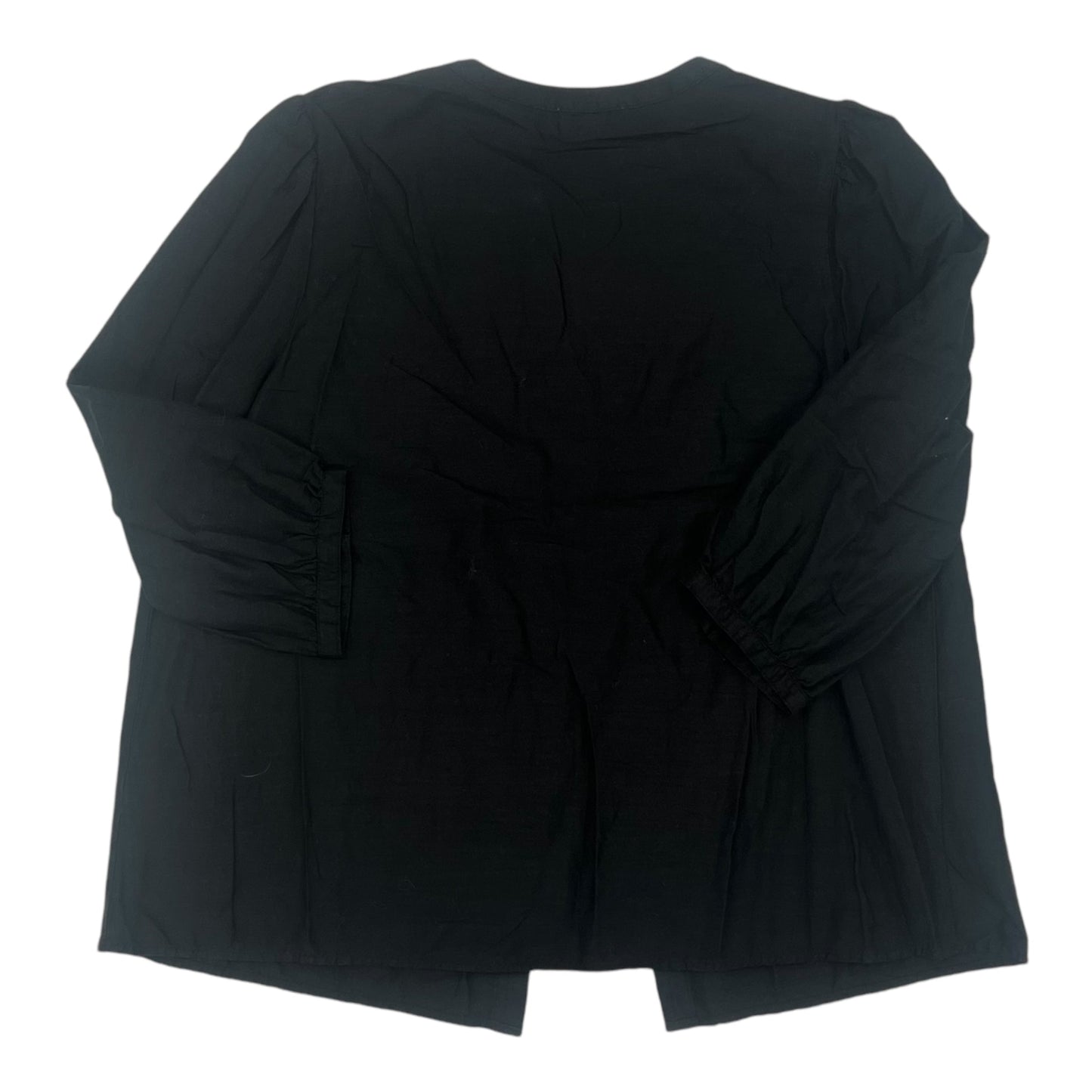 Top 3/4 Sleeve By Knox Rose In Black, Size:L