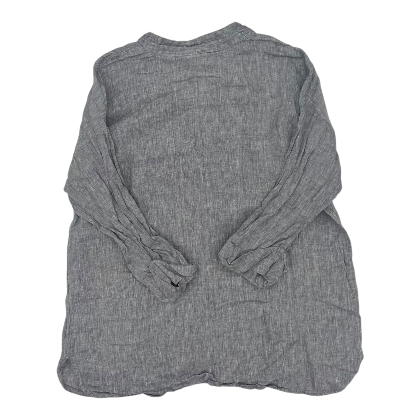 Top 3/4 Sleeve By Pure Jill In Grey, Size:M