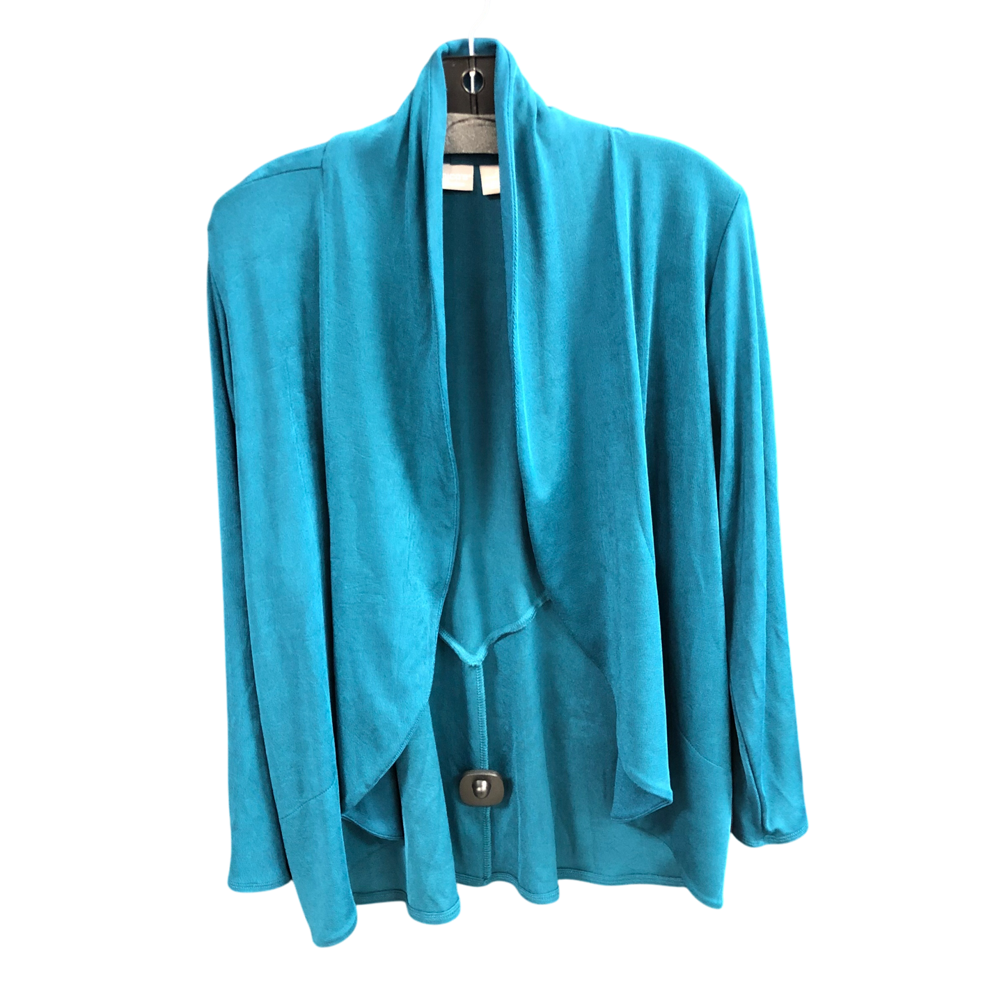 Cardigan By Chicos In Teal, Size: L