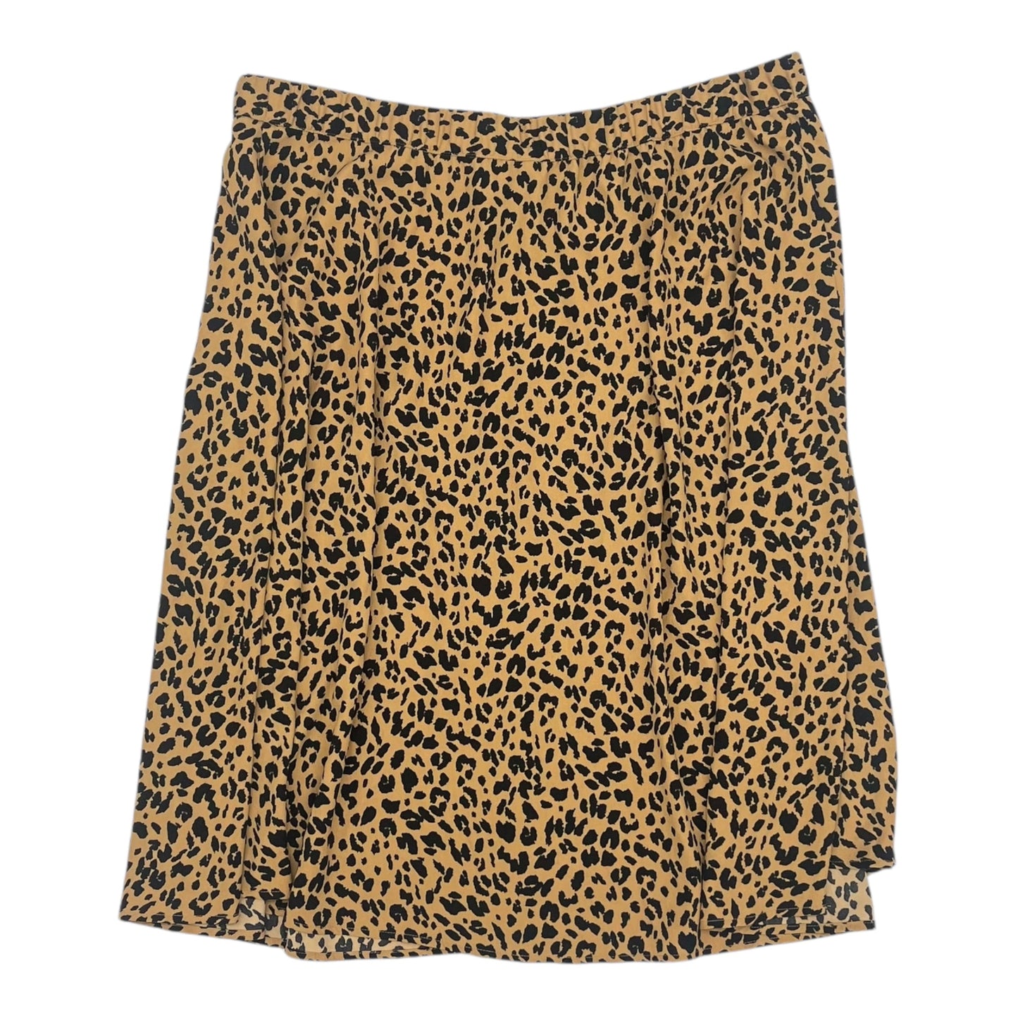 Skirt Midi By Ava & Viv In Animal Print, Size:1X