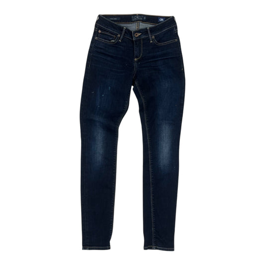 Jeans Skinny By Lucky Brand In Blue Denim, Size:0