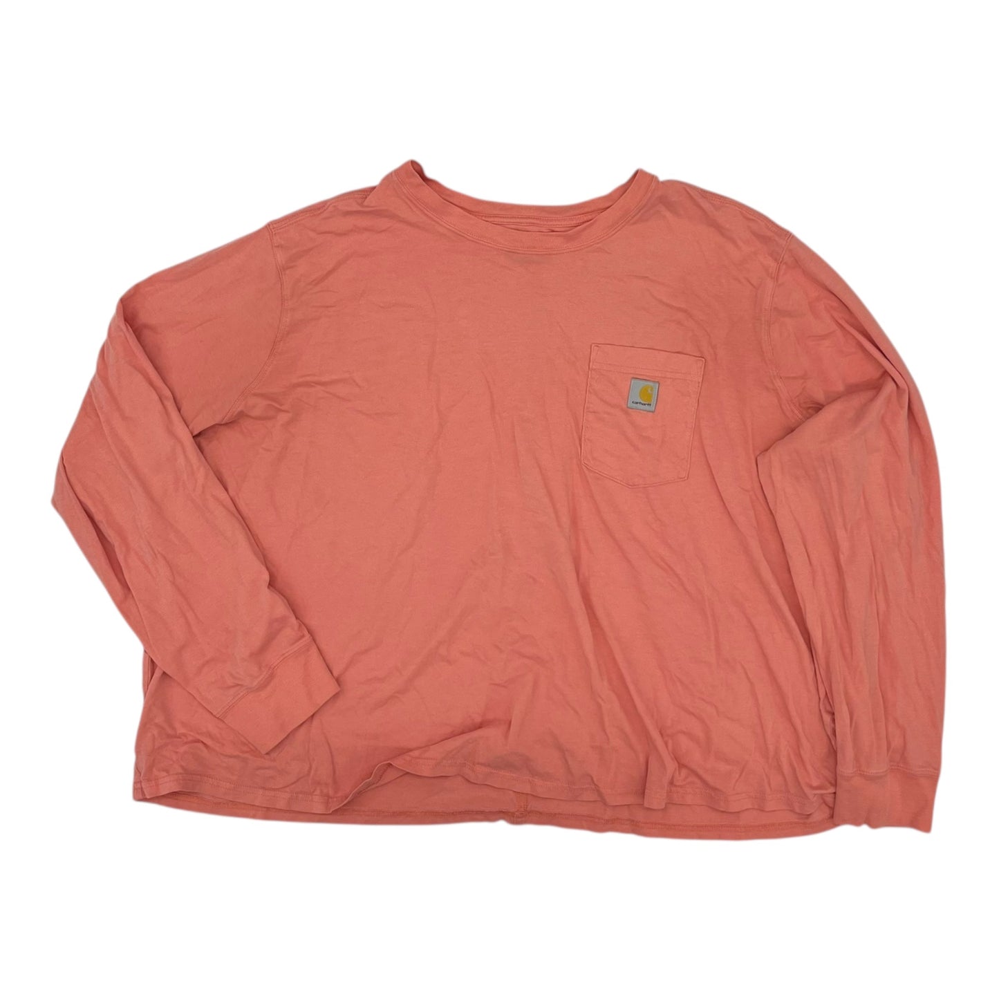 Top Ls By Carhartt In Orange, Size:3X