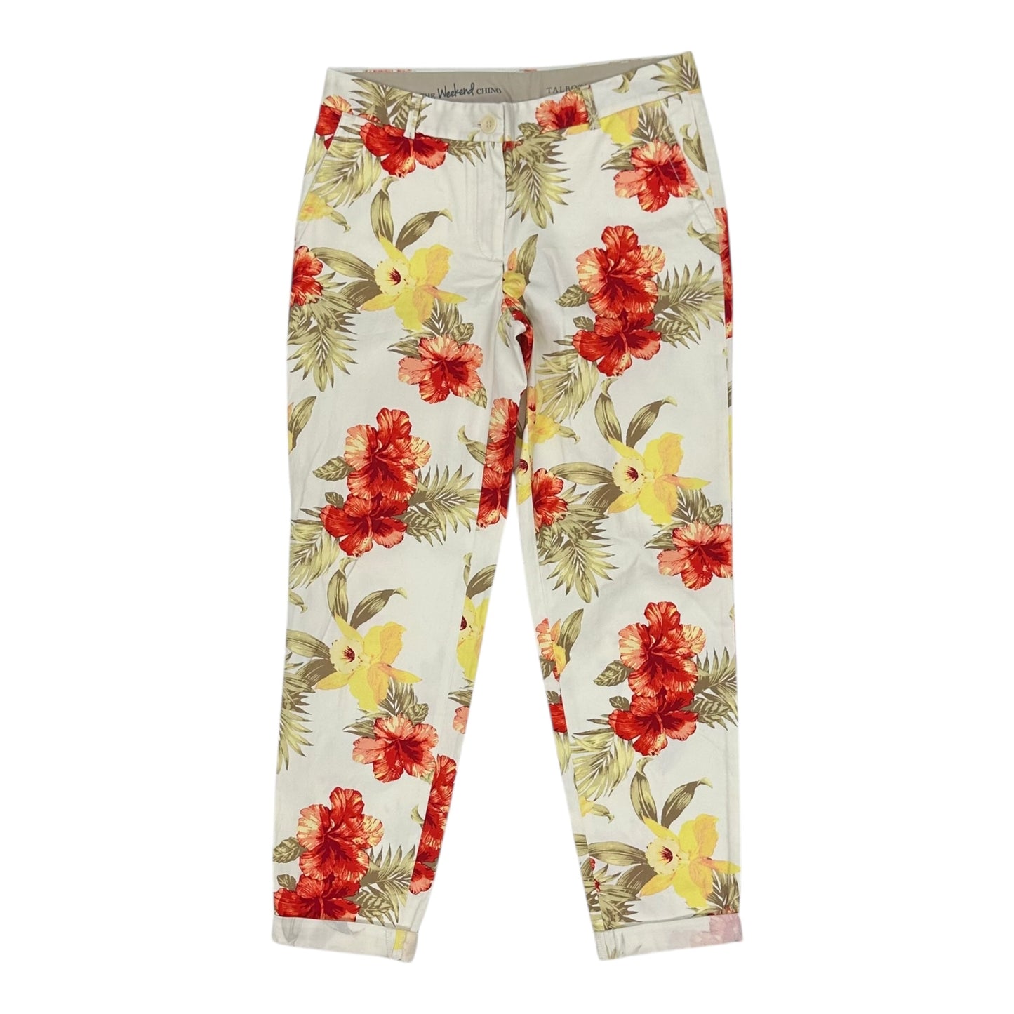 Pants Chinos & Khakis By Talbots In Floral Print, Size:2