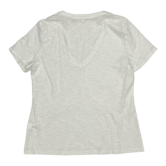 Athletic Top Ss By Beyond Yoga In White, Size:M