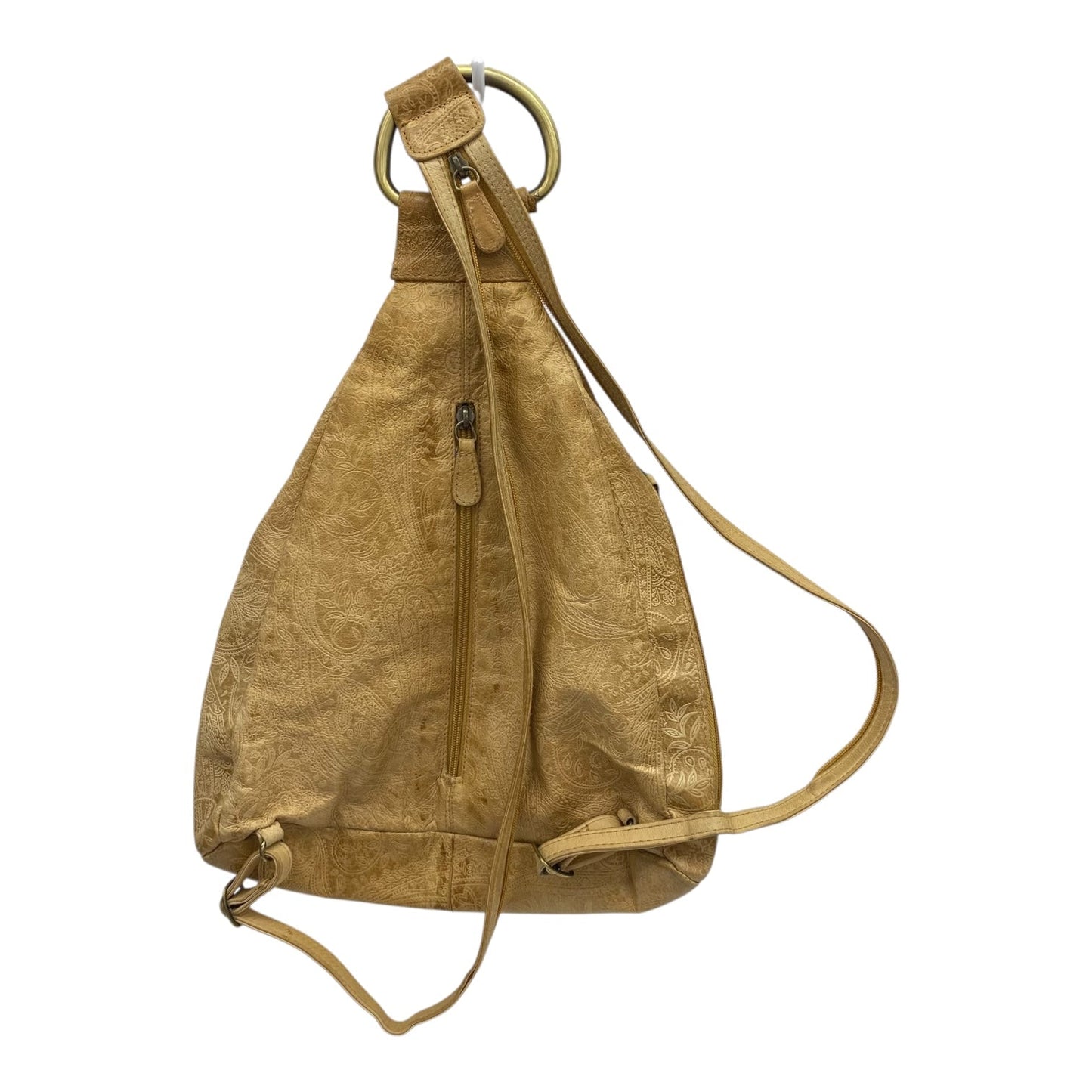 Backpack By Clothes Mentor In Brown, Size:Medium