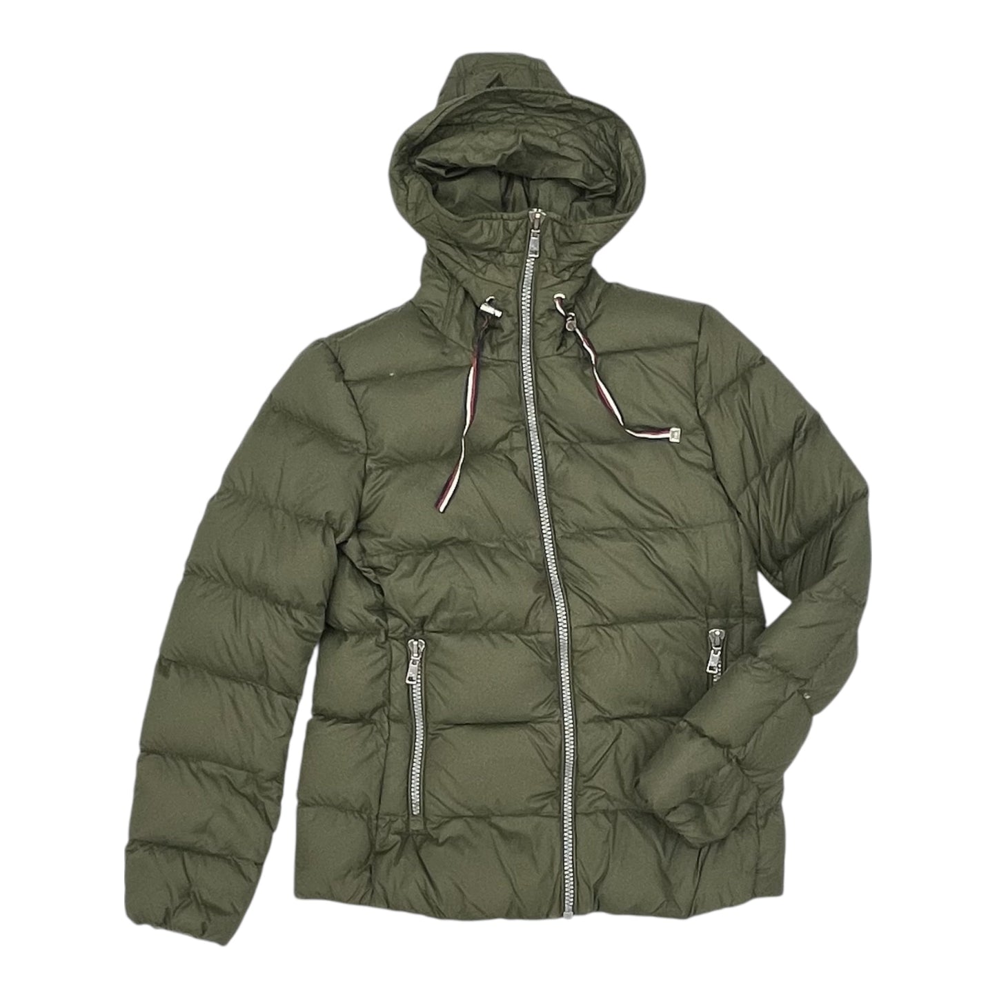 Jacket Puffer & Quilted By Tommy Hilfiger In Green, Size:S