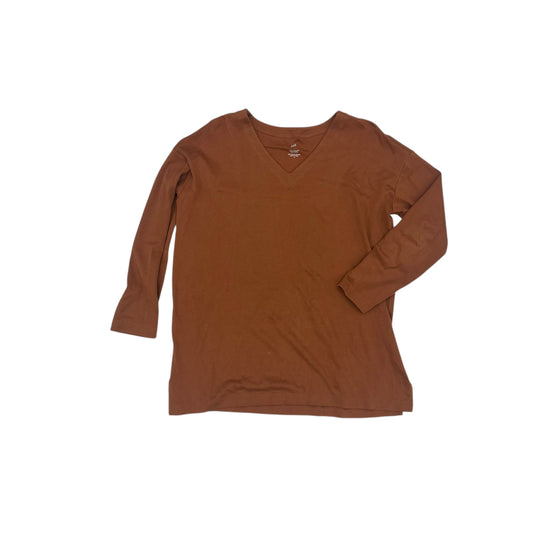 Top Ls By J. Jill In Brown, Size:M