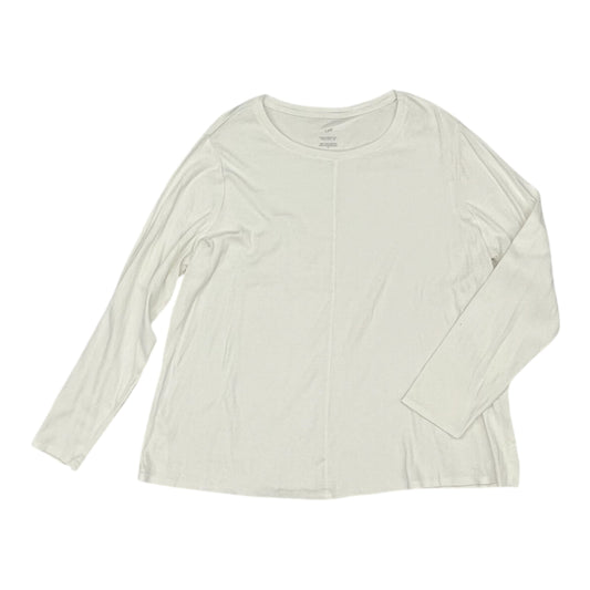 Top Ls By J. Jill In White, Size:Xl