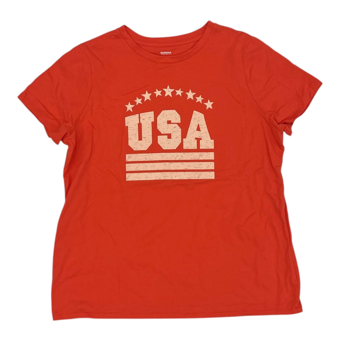 Top Ss By Sonoma In Orange, Size:Xl