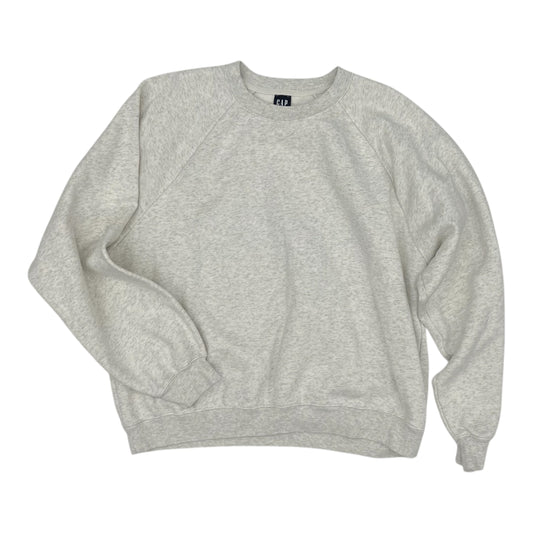 Sweatshirt Crewneck By Gap In Cream, Size:Xl