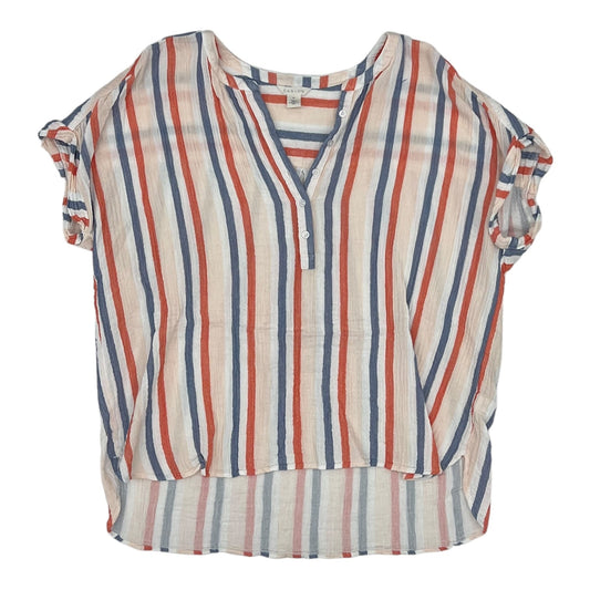 STRIPED PATTERN TOP SS by CASLON Size:XL