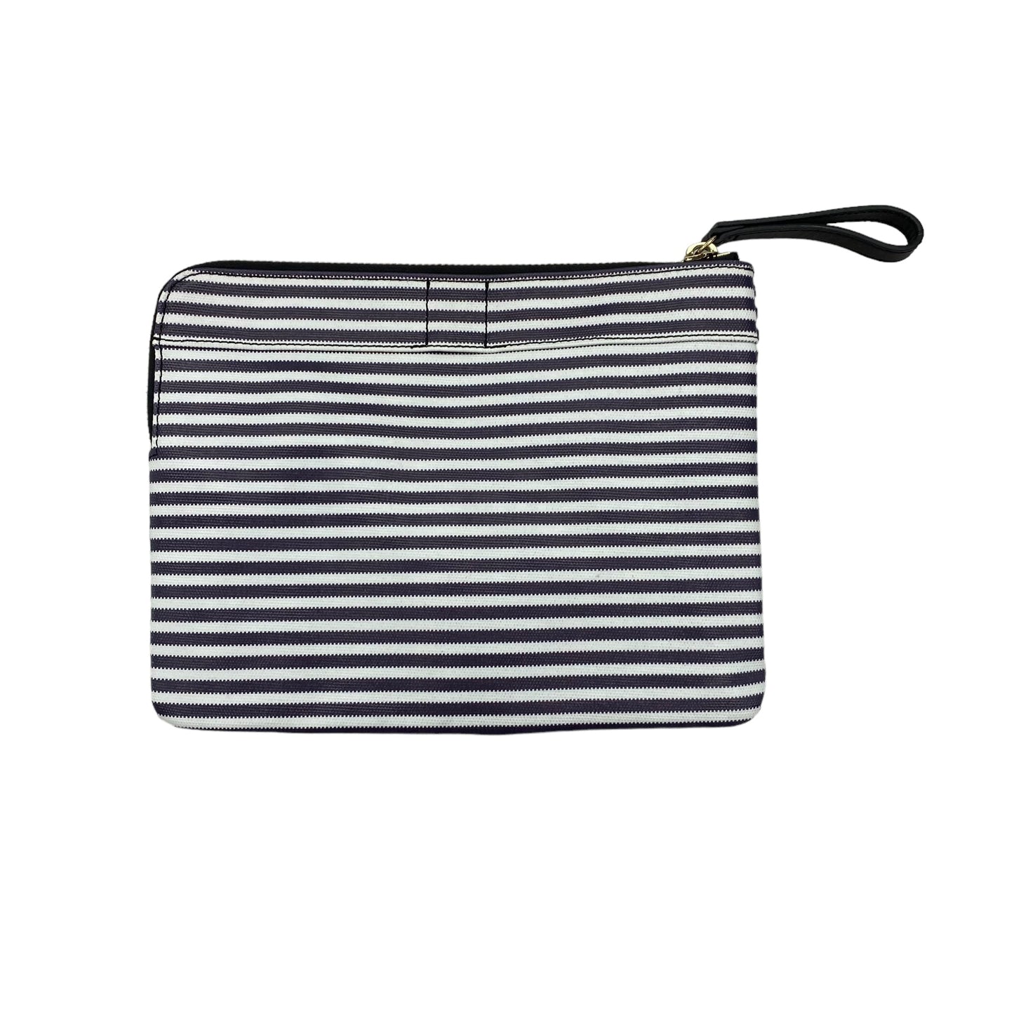 NAVY MAKEUP BAG by CLOTHES MENTOR Size:MEDIUM