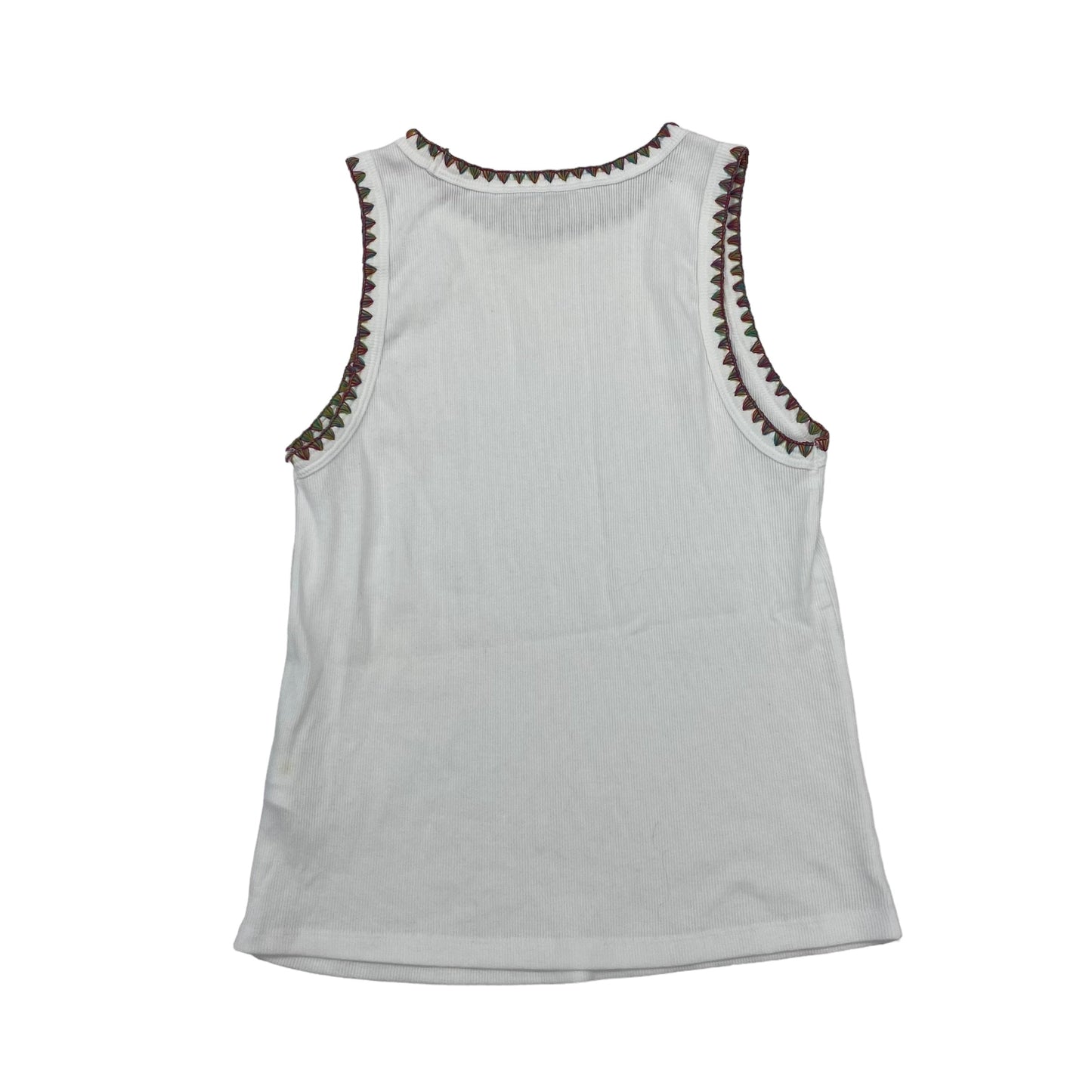 WHITE TANK TOP by OLD NAVY Size:M