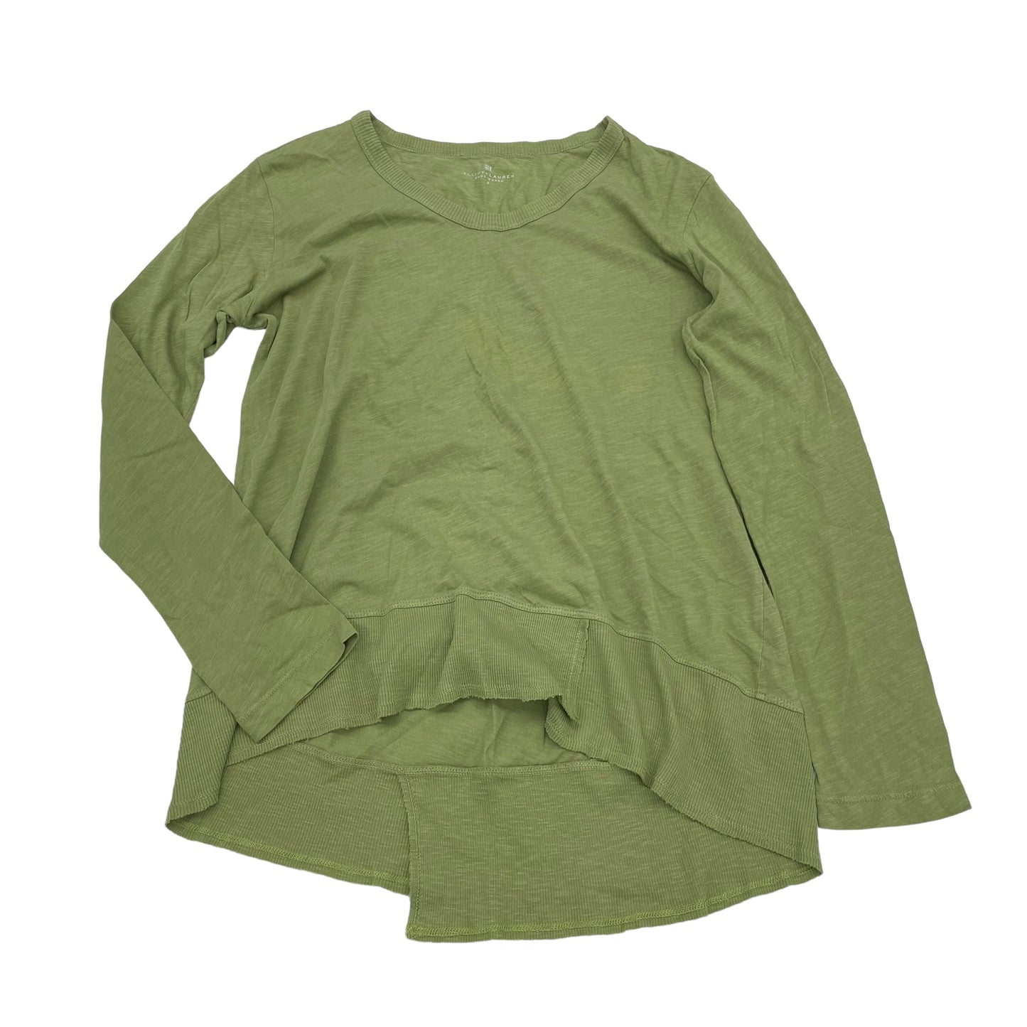 GREEN TOP LS by ELLIOTT LAUREN Size:S