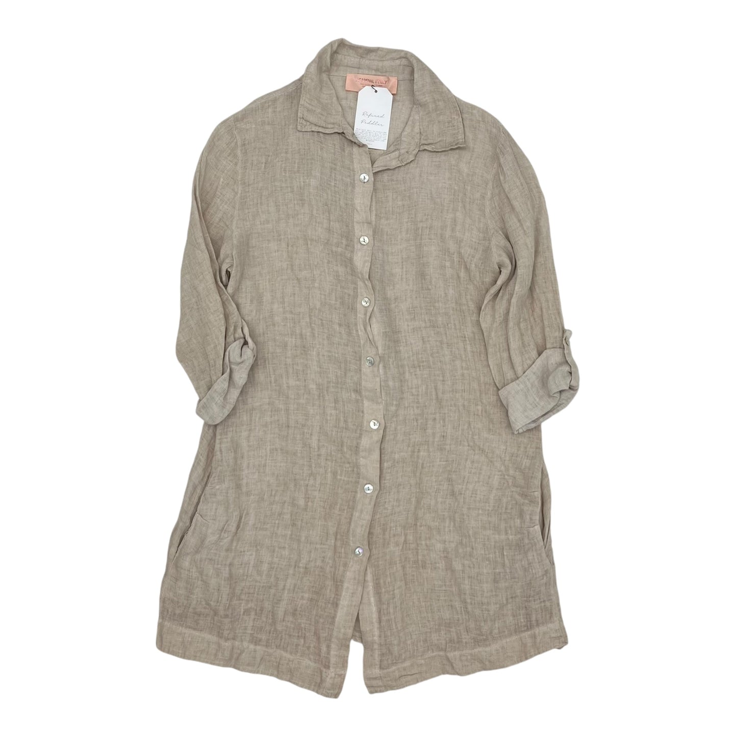 Tunic Ls By Cmc In Tan, Size:S