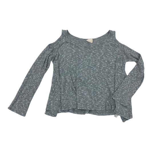 Top Ls By Clothes Mentor In Grey, Size:S