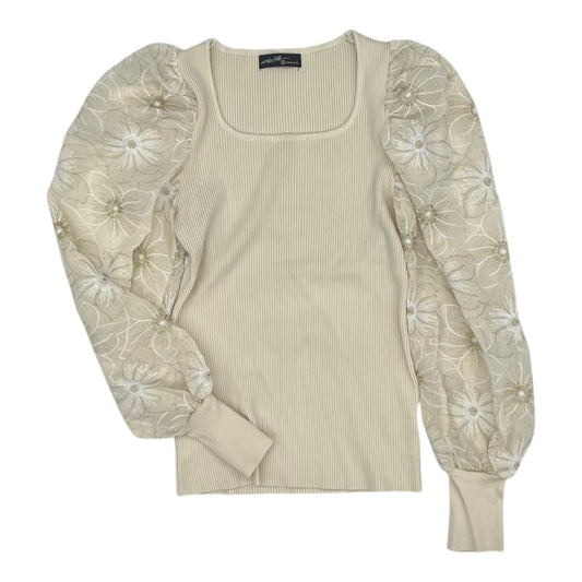 Top Ls By Clothes Mentor In Cream, Size:M