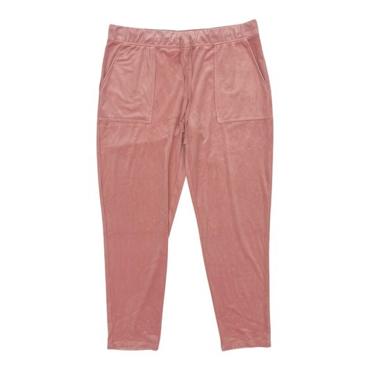 Pants Lounge By Time And Tru In Pink, Size:Xl