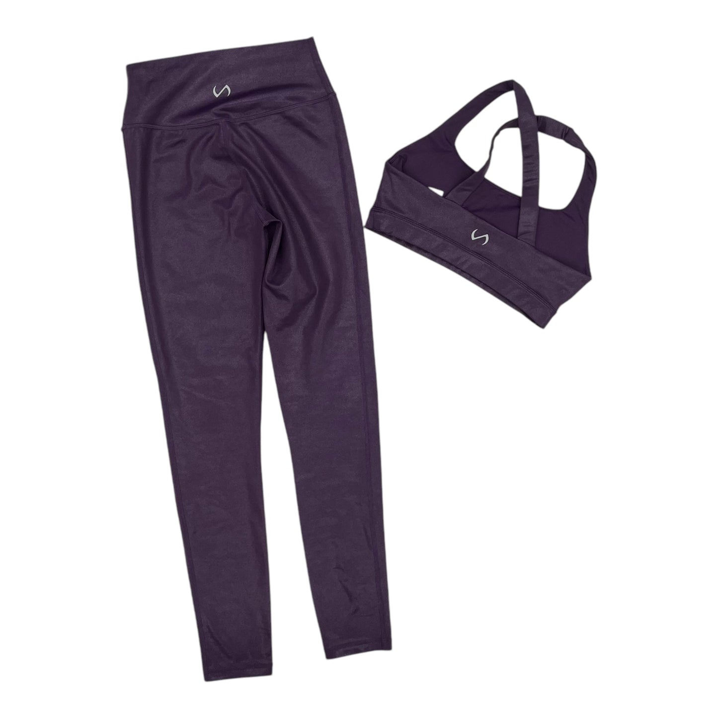 Athletic Pants 2Pc By Clothes Mentor In Purple, Size:S