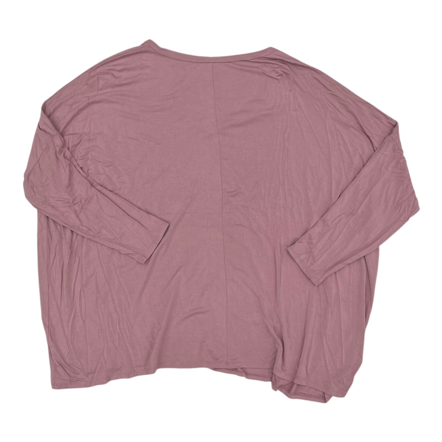 Top Ls By Zenana Outfitters In Pink, Size:1X