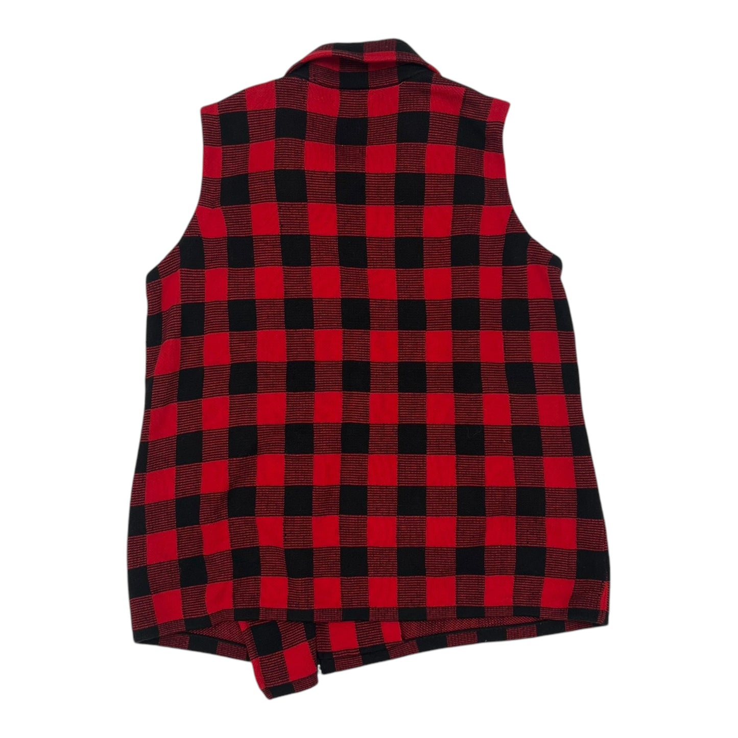 Vest Other By Chaps In Red, Size:1X