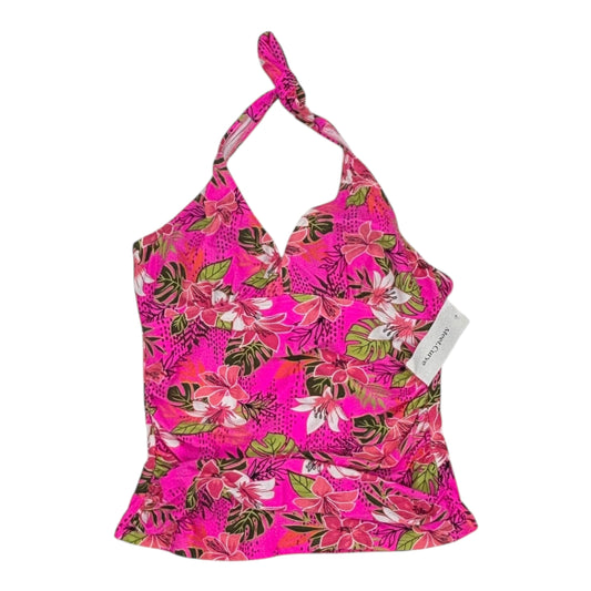 Swimsuit Top By Cme In Pink, Size:L