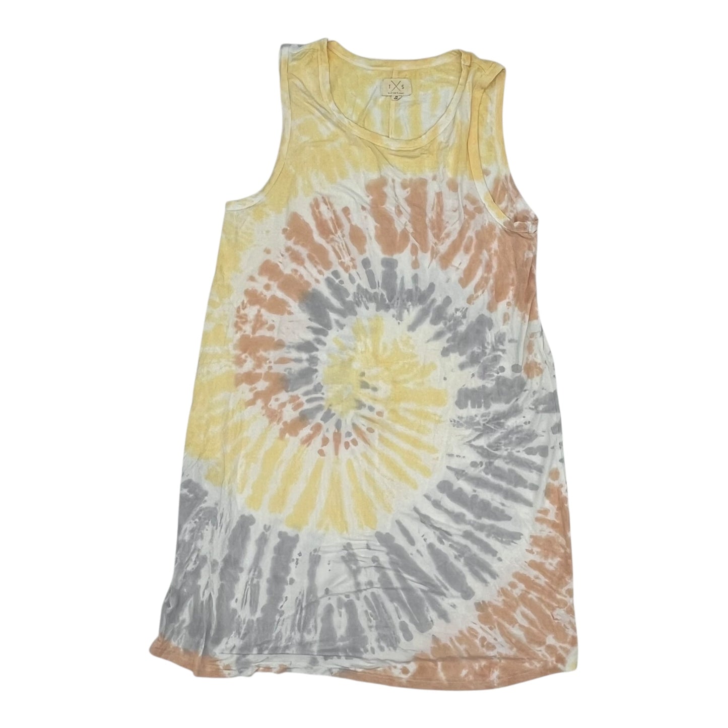 Dress Casual Short By Thread And Supply In Tie Dye Print, Size:Xxl