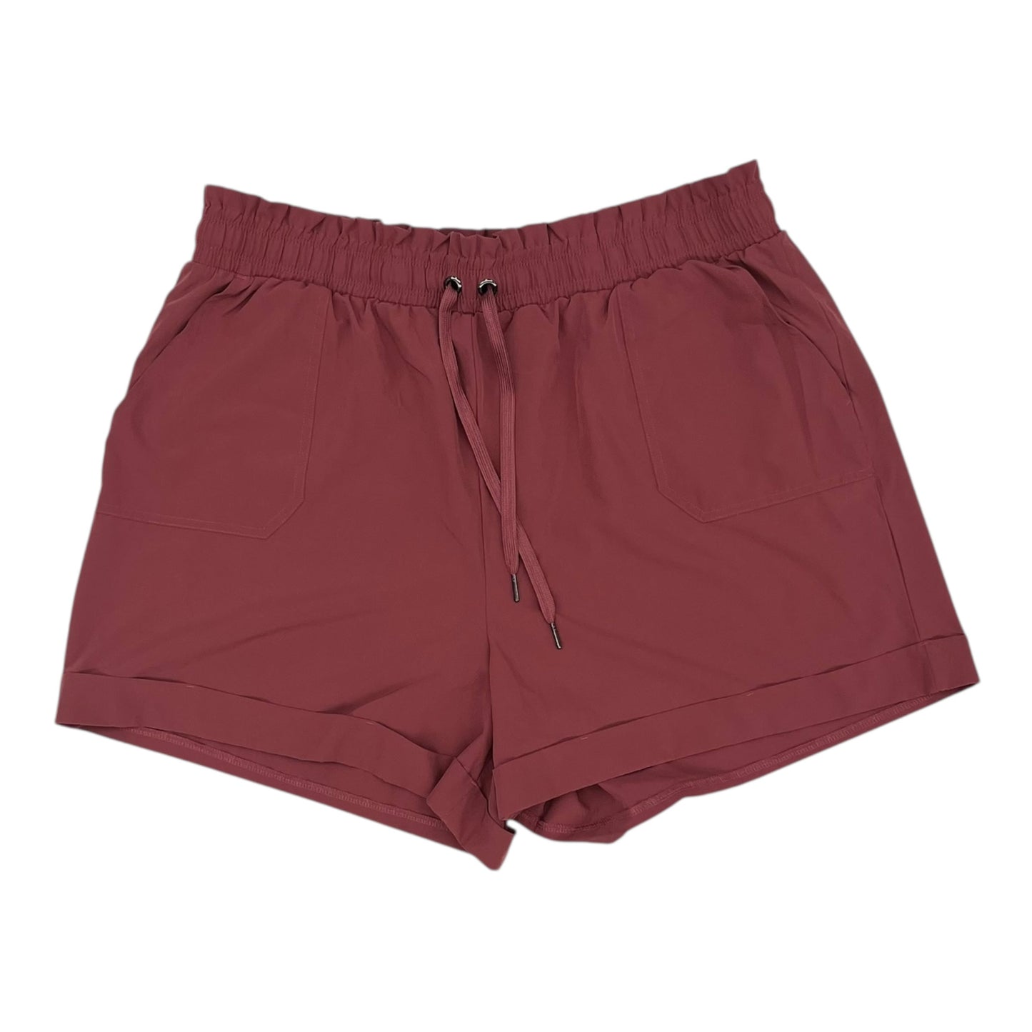 Athletic Shorts By Danskin In Red, Size:Xxxl