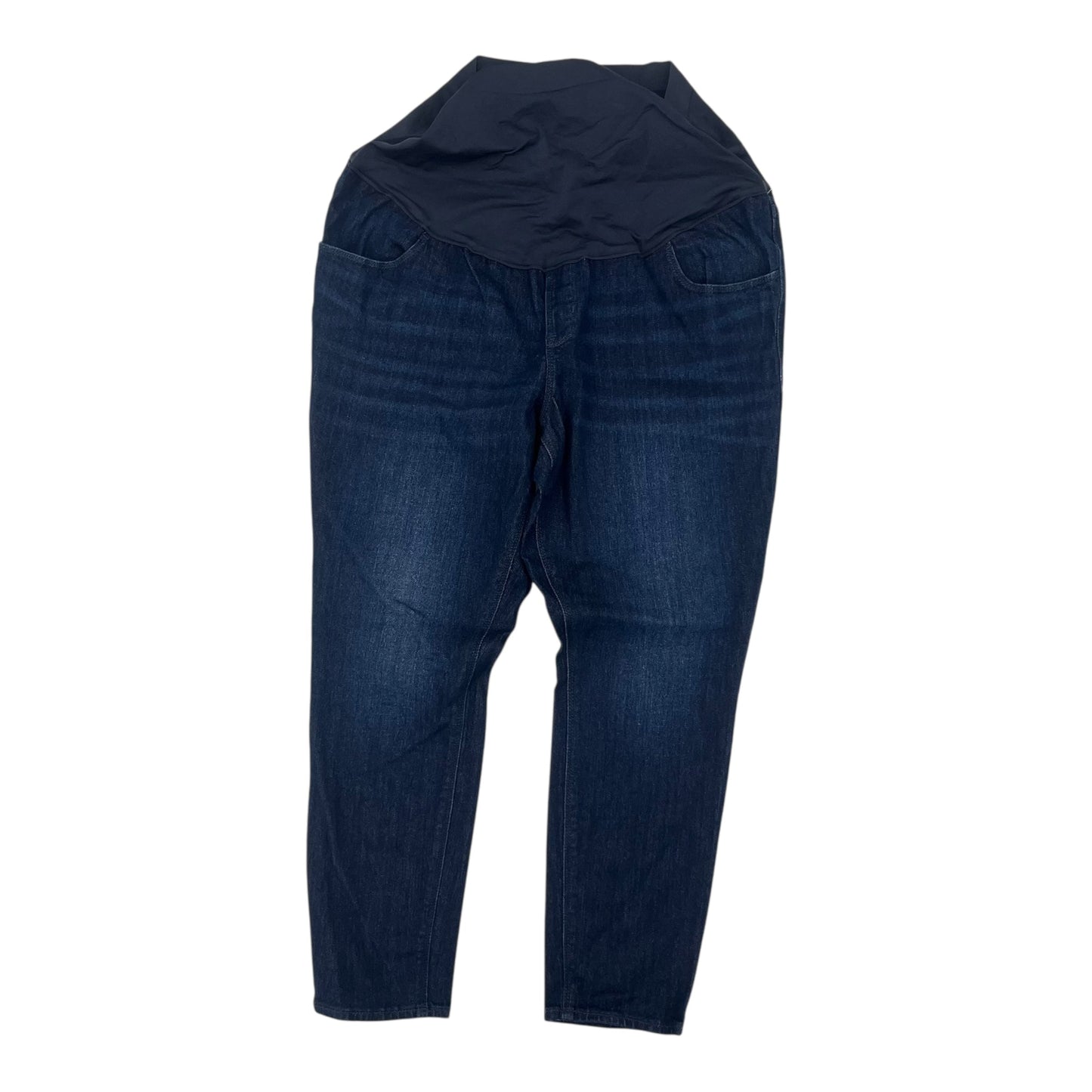 MATERNITY JEANS by OLD NAVY in BLUE DENIM, Size:16