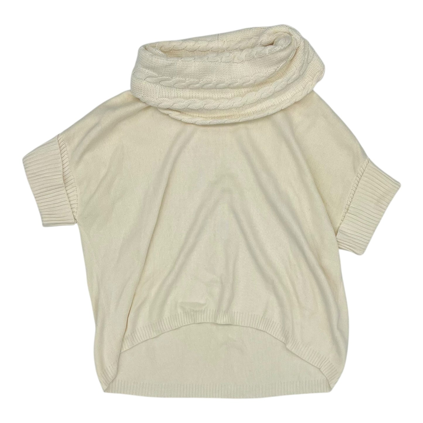 Sweater Ss By Chaus In Cream, Size:S