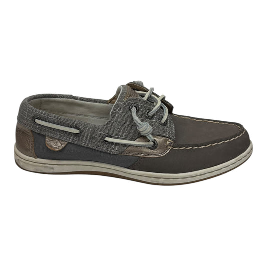 Shoes Flats By Sperry In Grey, Size:7