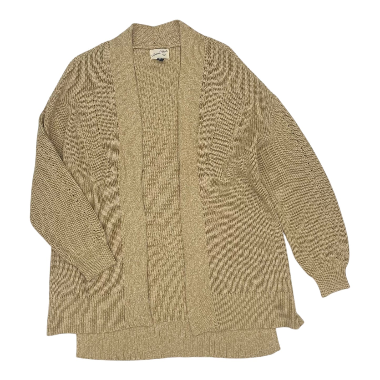 Sweater Cardigan By Universal Thread In Tan, Size:M