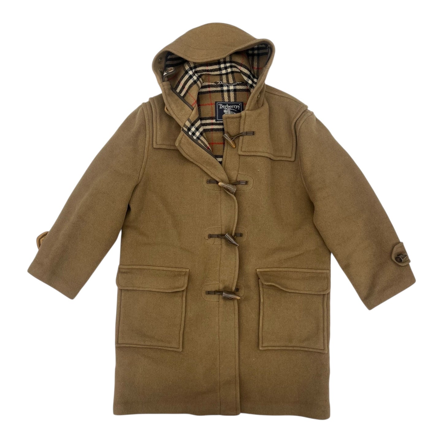 Coat Luxury Designer By Burberry In Brown, Size:Xl