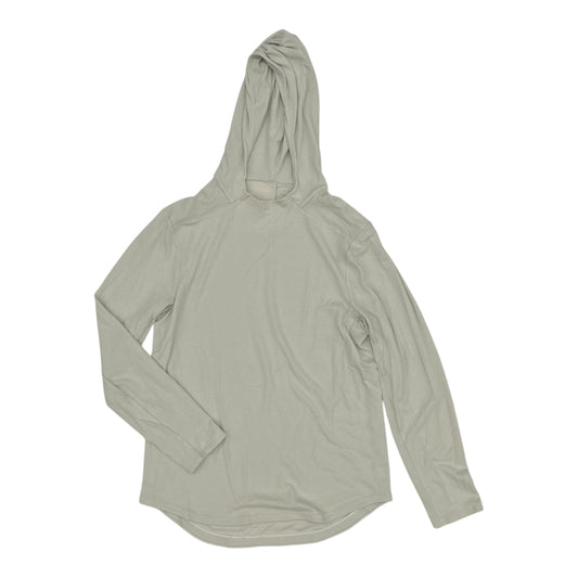 Athletic Top Ls Hoodie By Lululemon In Green, Size:L