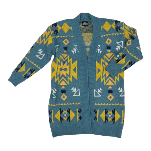 Sweater Cardigan By Angie In Blue, Size:S