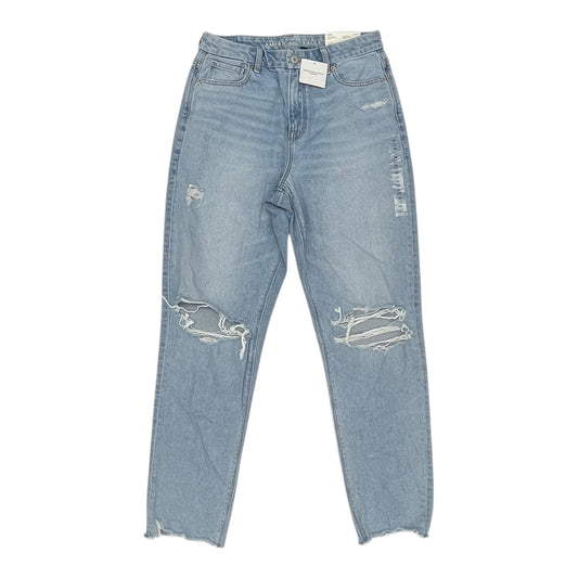 Jeans Straight By American Eagle In Blue Denim, Size:10