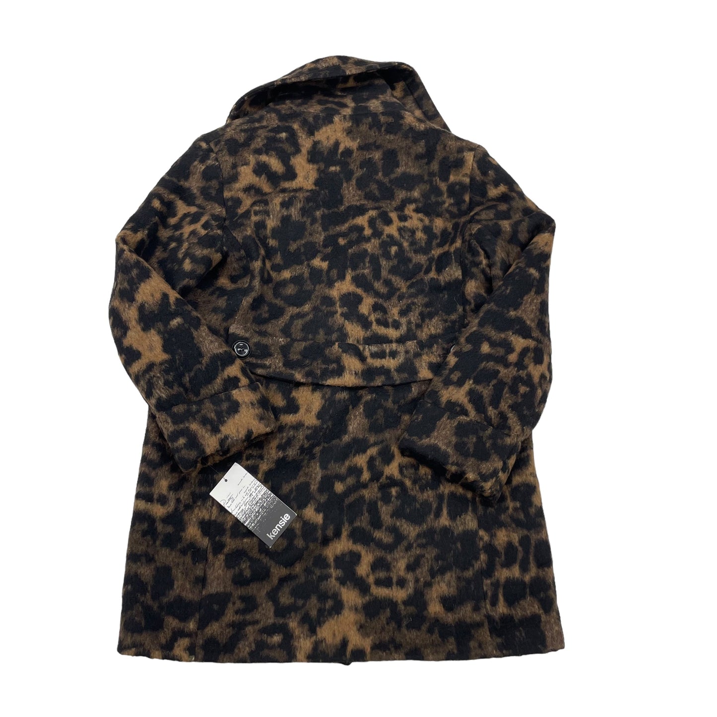 ANIMAL PRINT COAT PEACOAT by KENSIE Size:M