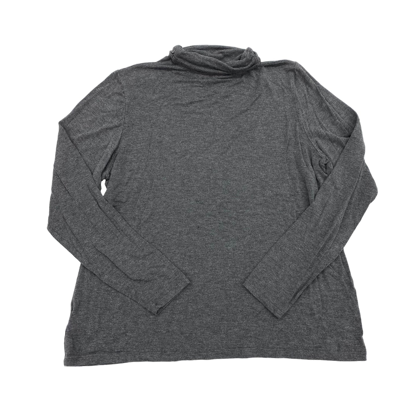 GREY TOP LS by LEO AND NICOLE Size:XL