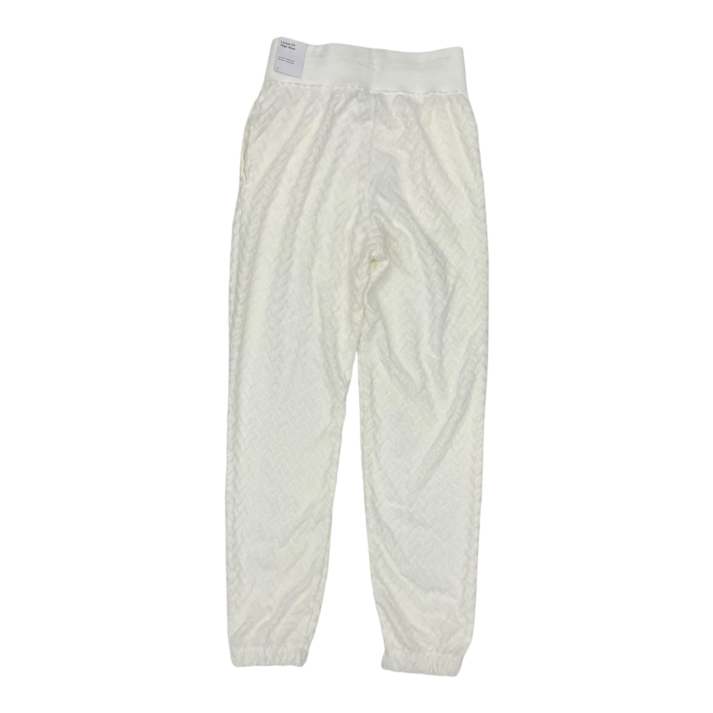 Athletic Pants By Nike In White, Size:S