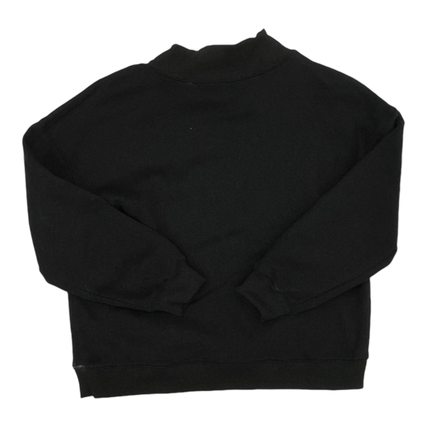 Sweatshirt Collar By Clothes Mentor In Black, Size:L