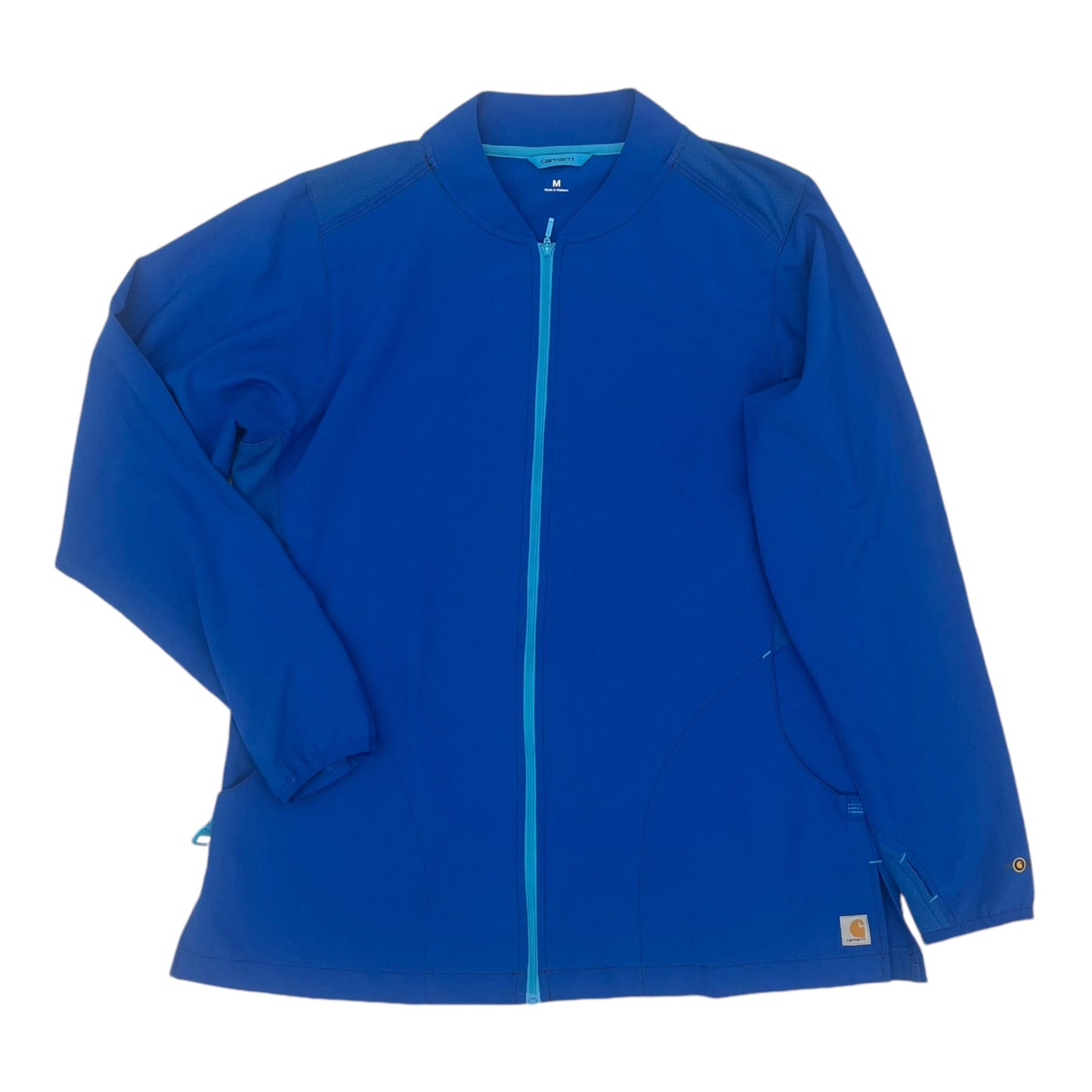 Athletic Jacket By Carhartt In Blue, Size:M