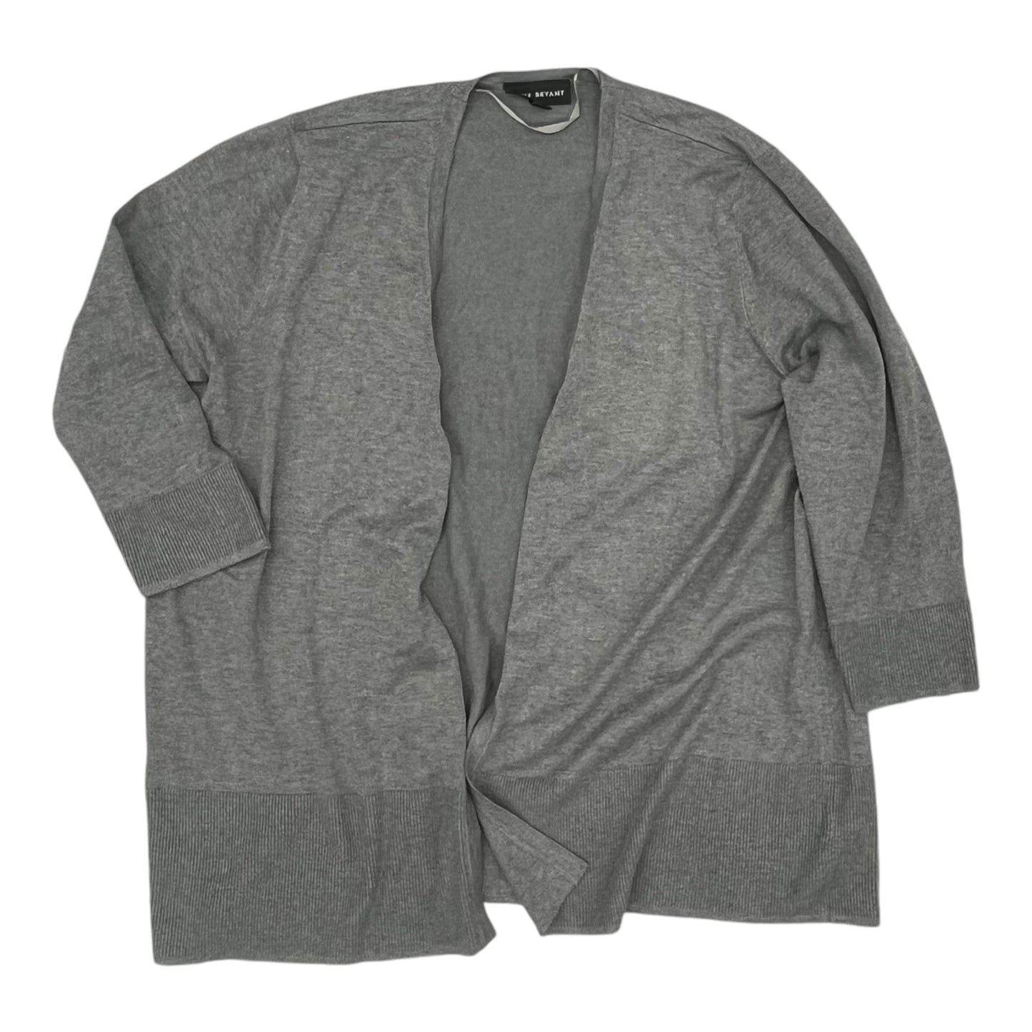 Sweater Cardigan By Lane Bryant In Grey, Size:3X