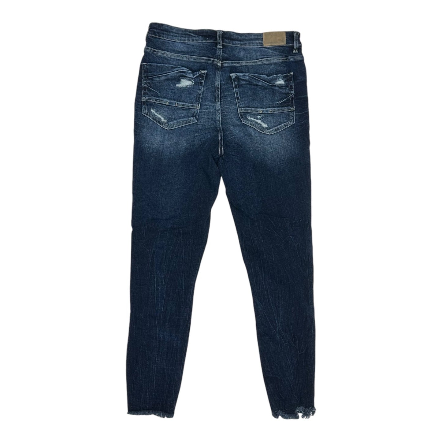 Jeans Skinny By Bke In Blue Denim, Size:8