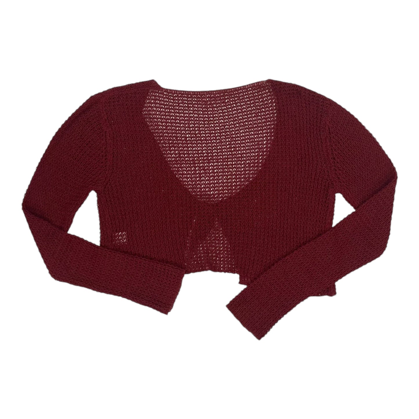 Cardigan By Clothes Mentor In Red, Size:M